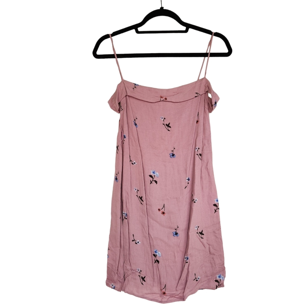 Shades of Blonde Mini Dress - Purple Pink Floral